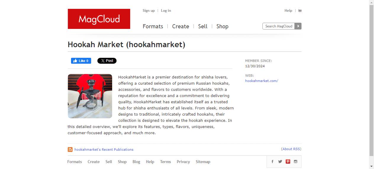 HookahMarket Profile